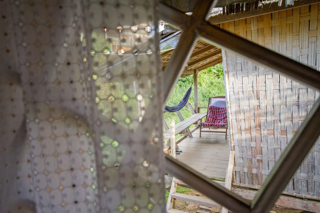 Hotel Champa Lao Bungalows Vang Vieng Exterior foto
