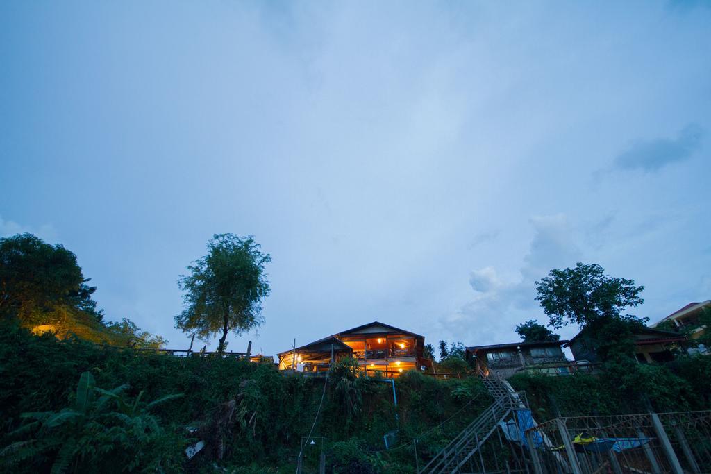 Hotel Champa Lao Bungalows Vang Vieng Exterior foto