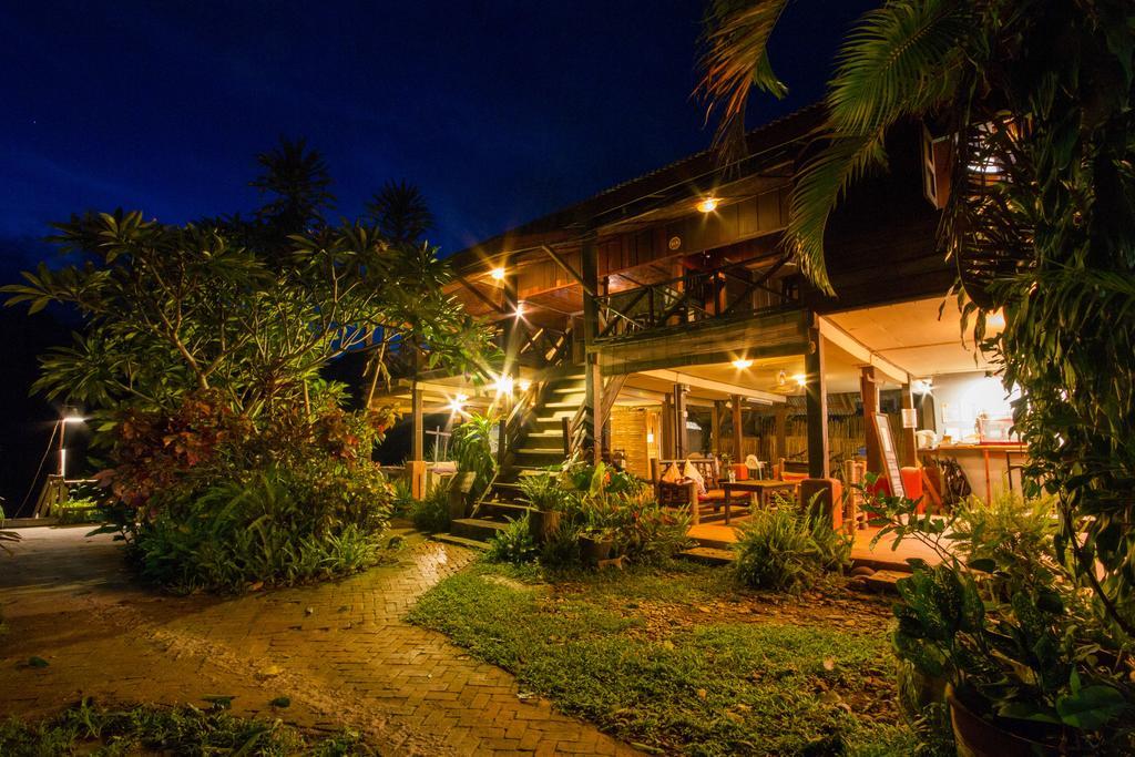 Hotel Champa Lao Bungalows Vang Vieng Exterior foto