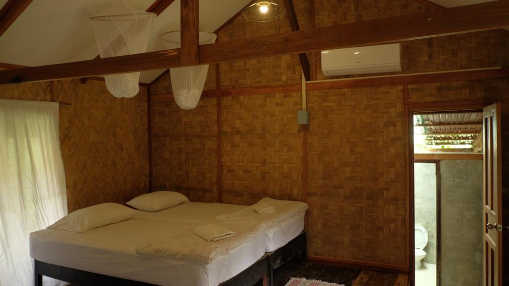 Hotel Champa Lao Bungalows Vang Vieng Exterior foto