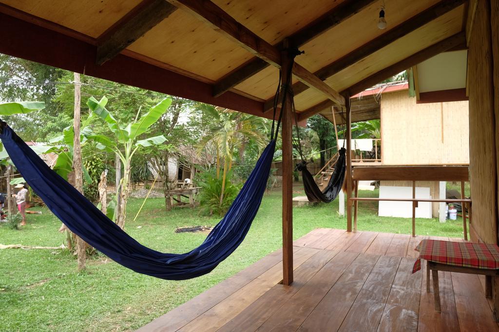 Hotel Champa Lao Bungalows Vang Vieng Exterior foto