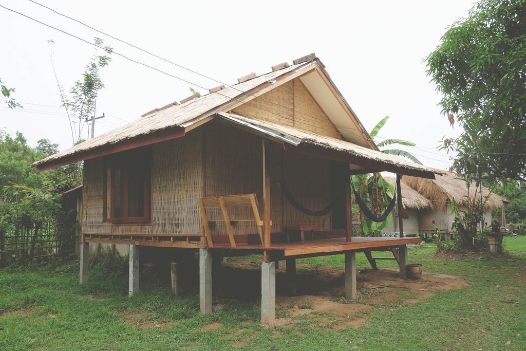 Hotel Champa Lao Bungalows Vang Vieng Exterior foto