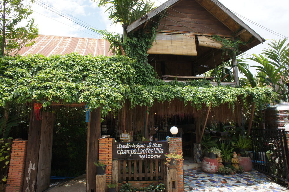 Hotel Champa Lao Bungalows Vang Vieng Exterior foto