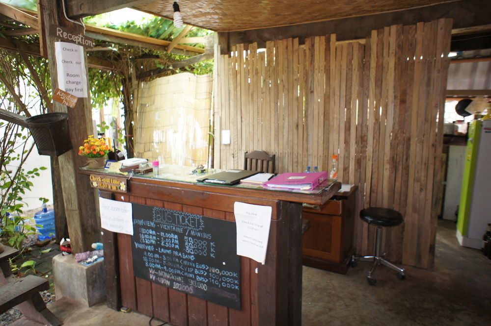 Hotel Champa Lao Bungalows Vang Vieng Exterior foto