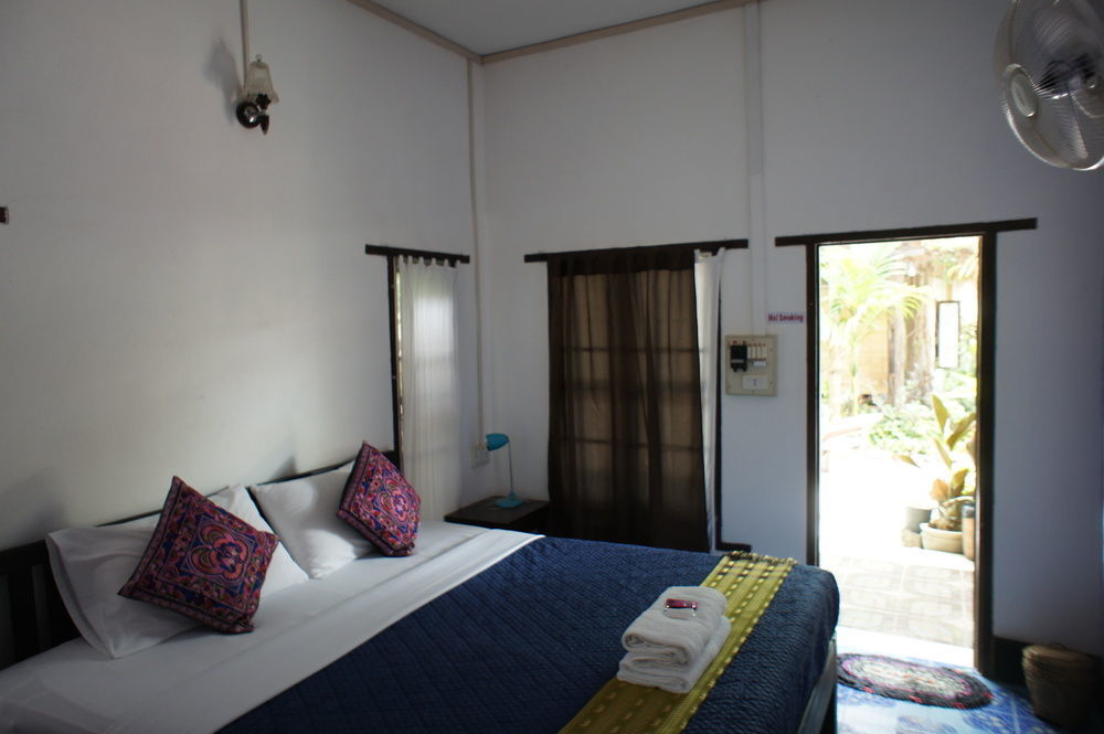 Hotel Champa Lao Bungalows Vang Vieng Exterior foto